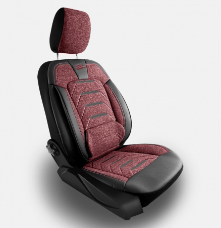 bodrum auto presvlaka bordo crna