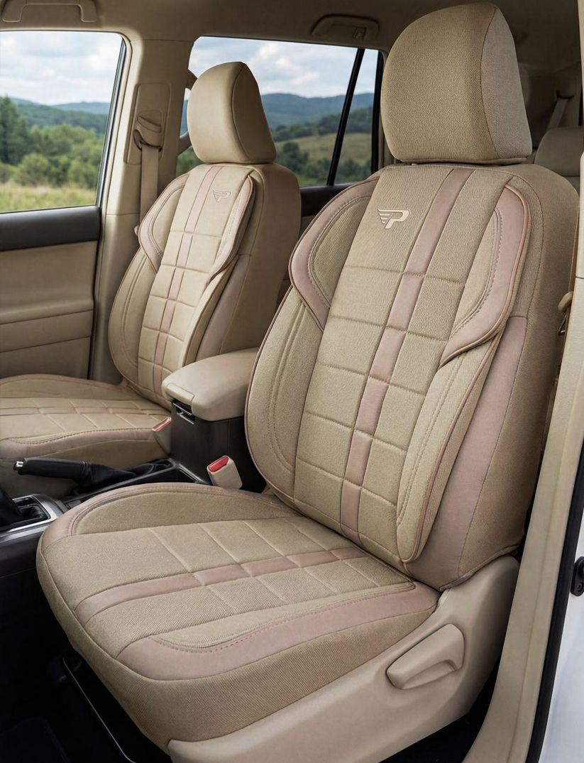 Semlin auto presvlake bež boja za automobilska sjedišta